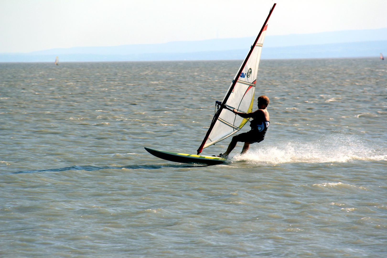 Surfer am Neusiedlersee