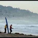 Surfer am Pazifik