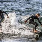 Surfer am Strand von Majanicho  - Fuerteventura -