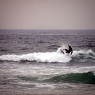 Surfer am Strand von Newquay