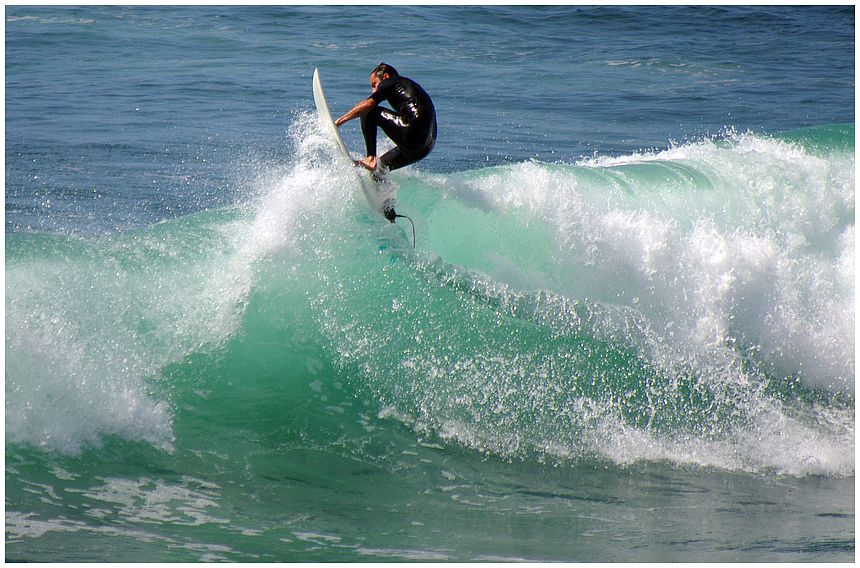 Surfer am Strand von San Diego!