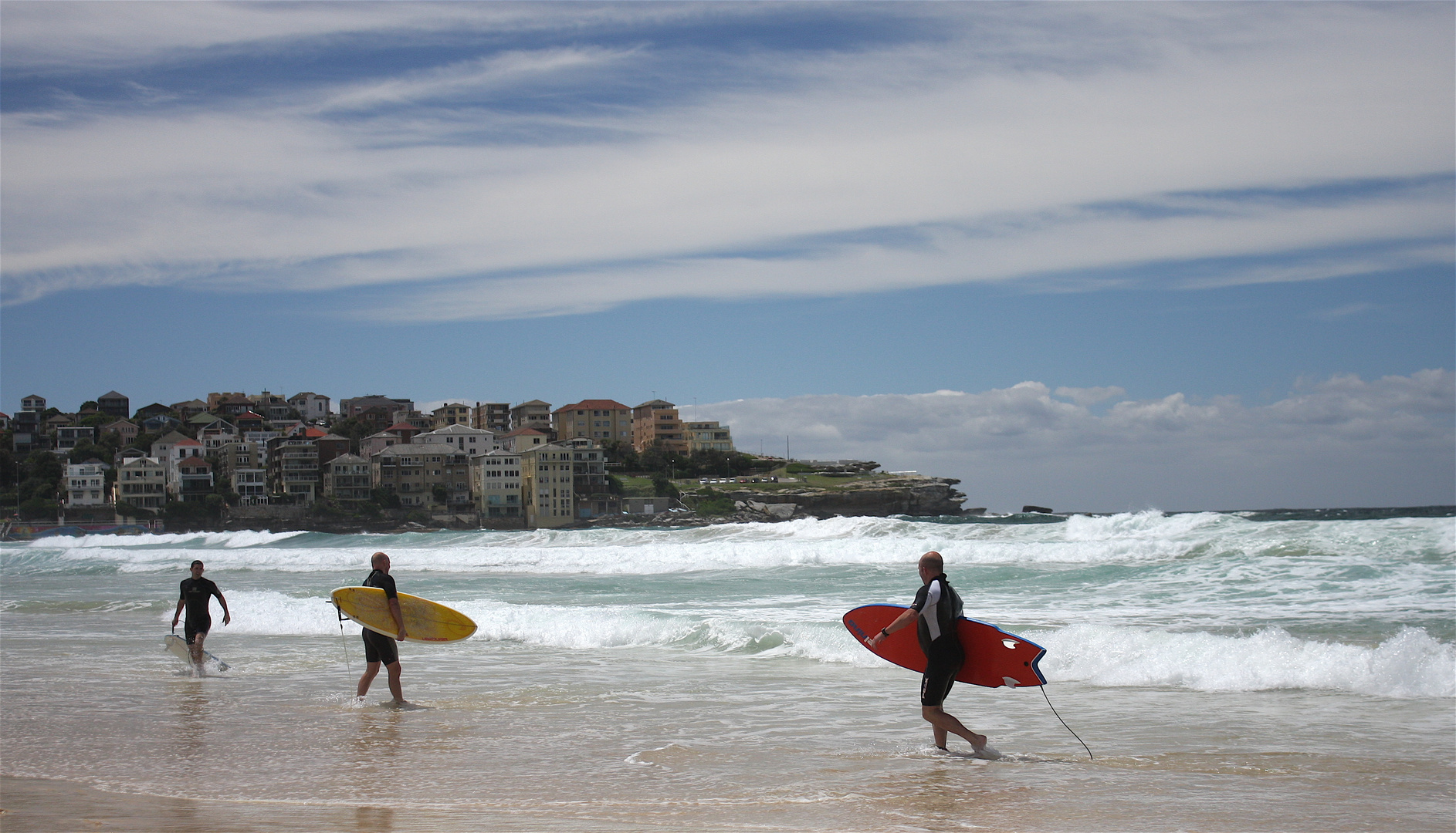 Surfer an Bondi Beach