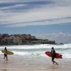 Surfer an Bondi Beach