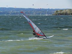 Surfer auf dem Ammersee