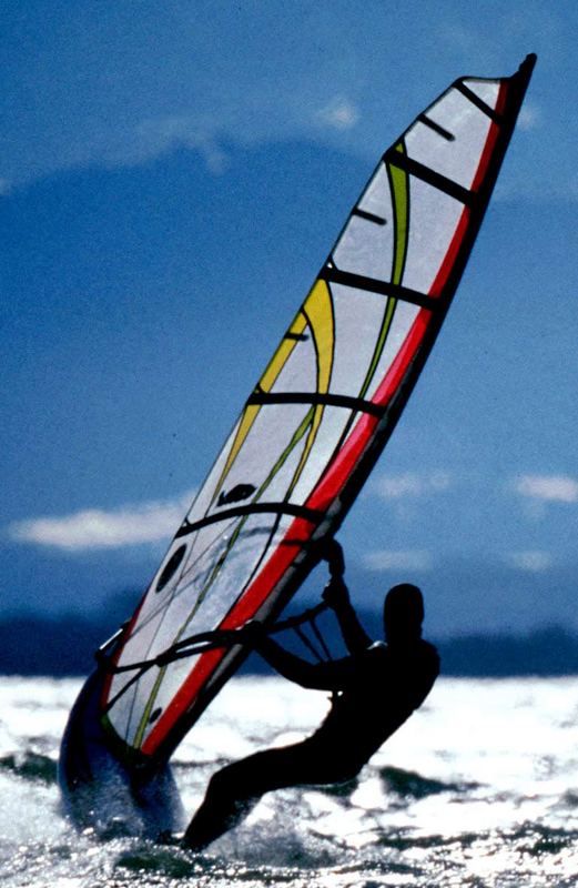 Surfer auf dem Ammersee