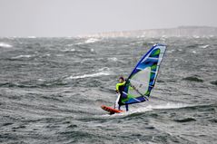 Surfer auf der Ostsee