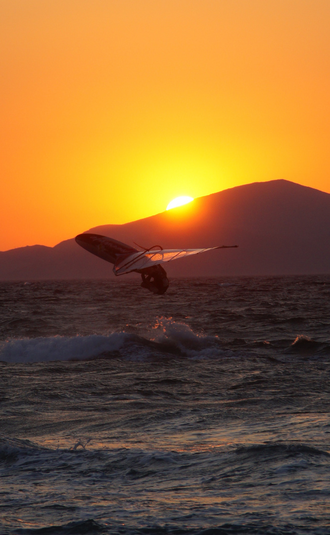 Surfer auf Kos