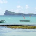 Surfer auf Nord-Mauritius