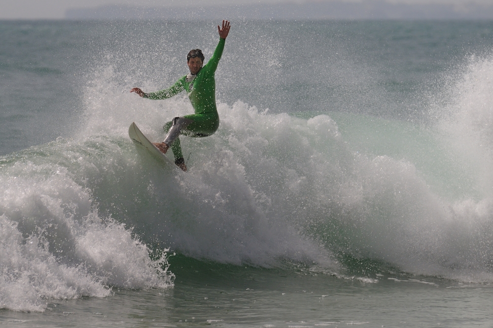 Surfer bei Sagres 1