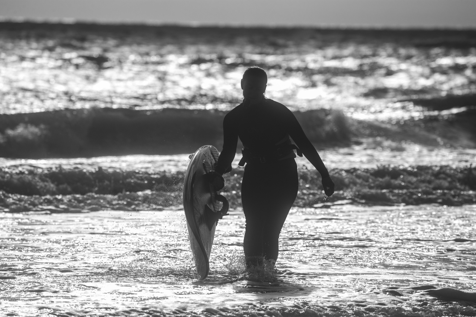 Surfer & Board