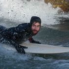 Surfer Eisbach