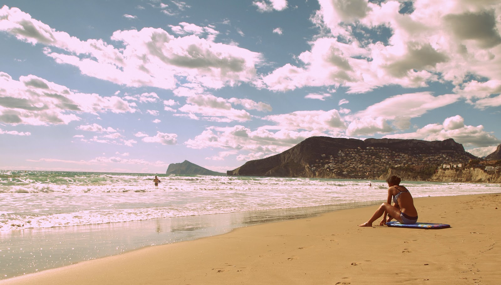 surfer girl enjoying...