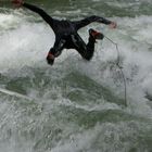 Surfer im Engischen Garten in München