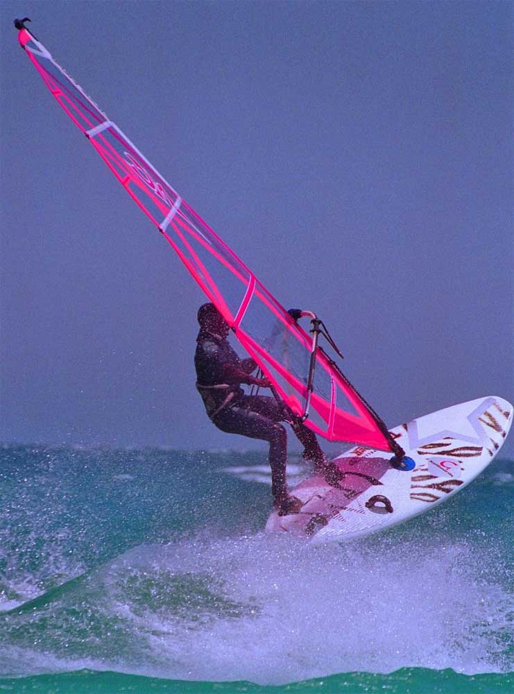 Surfer im Roten Meer