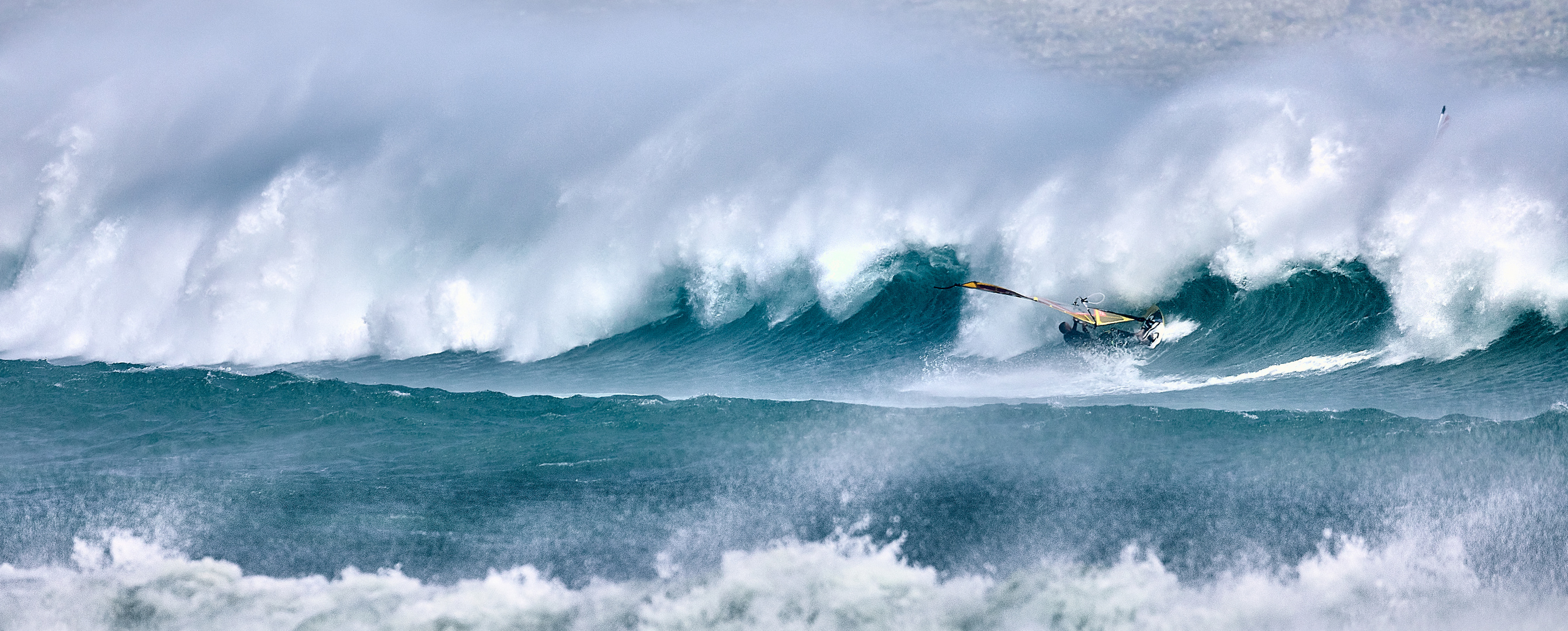 Surfer in Action