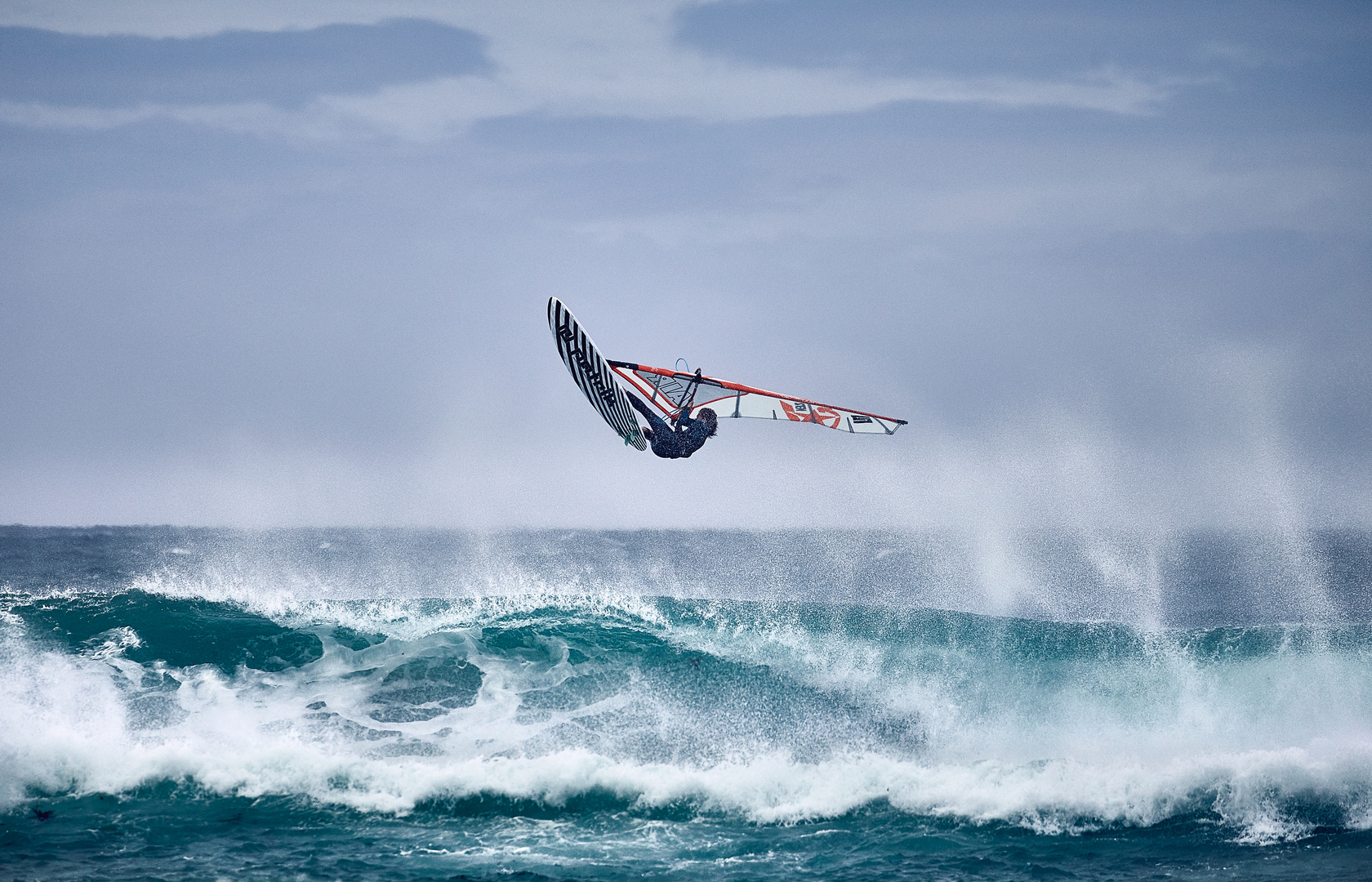 Surfer in Action