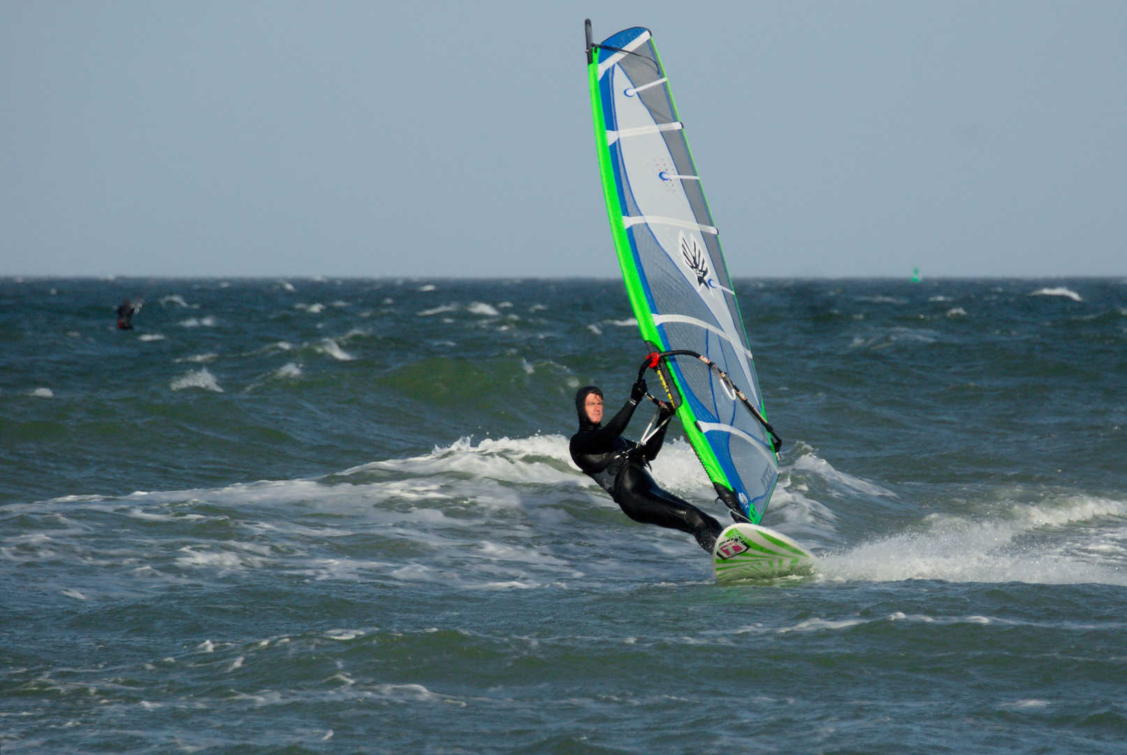 Surfer in der Ostsee