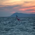 Surfer in Hyeres, Cote d'Azur