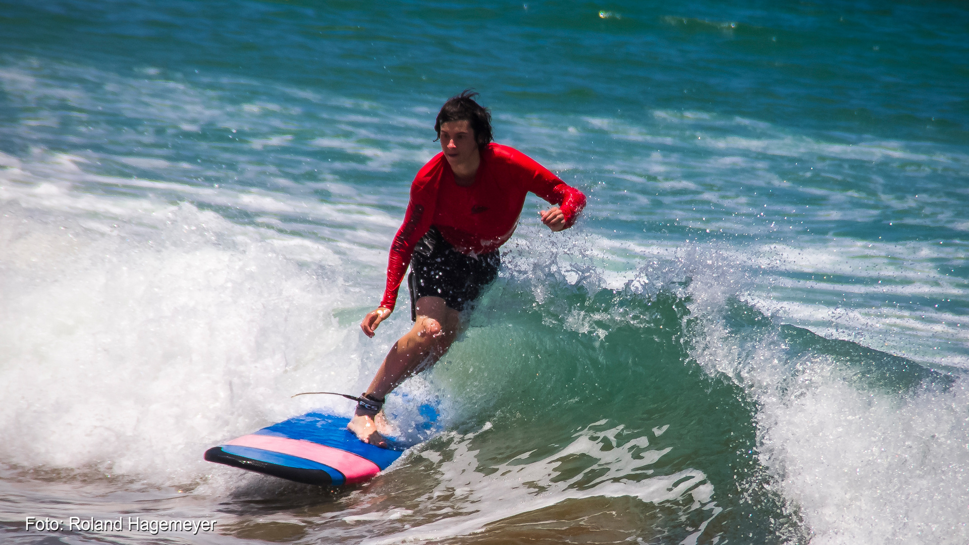 Surfer in Legian, Bali