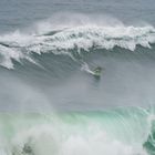 Surfer in Nazaré