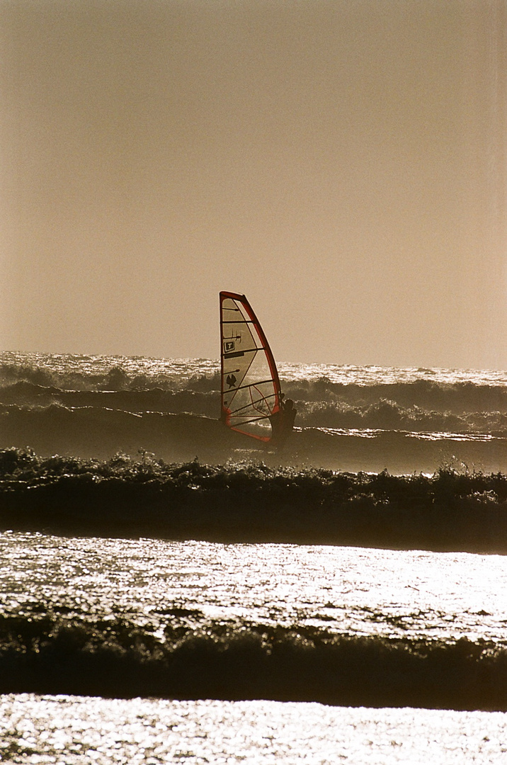 Surfer in Nord-Kalifornien