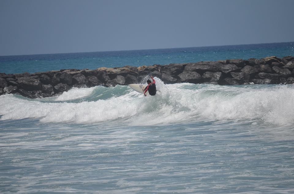 Surfer in Playa de las Americas