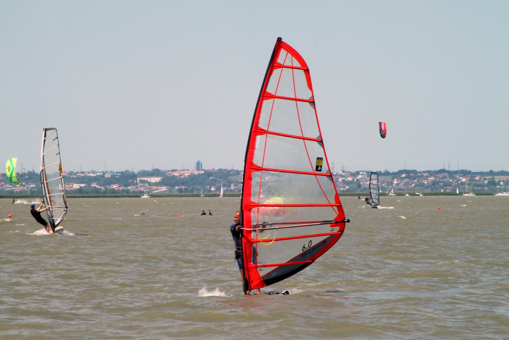 Surfer in Podersdorf