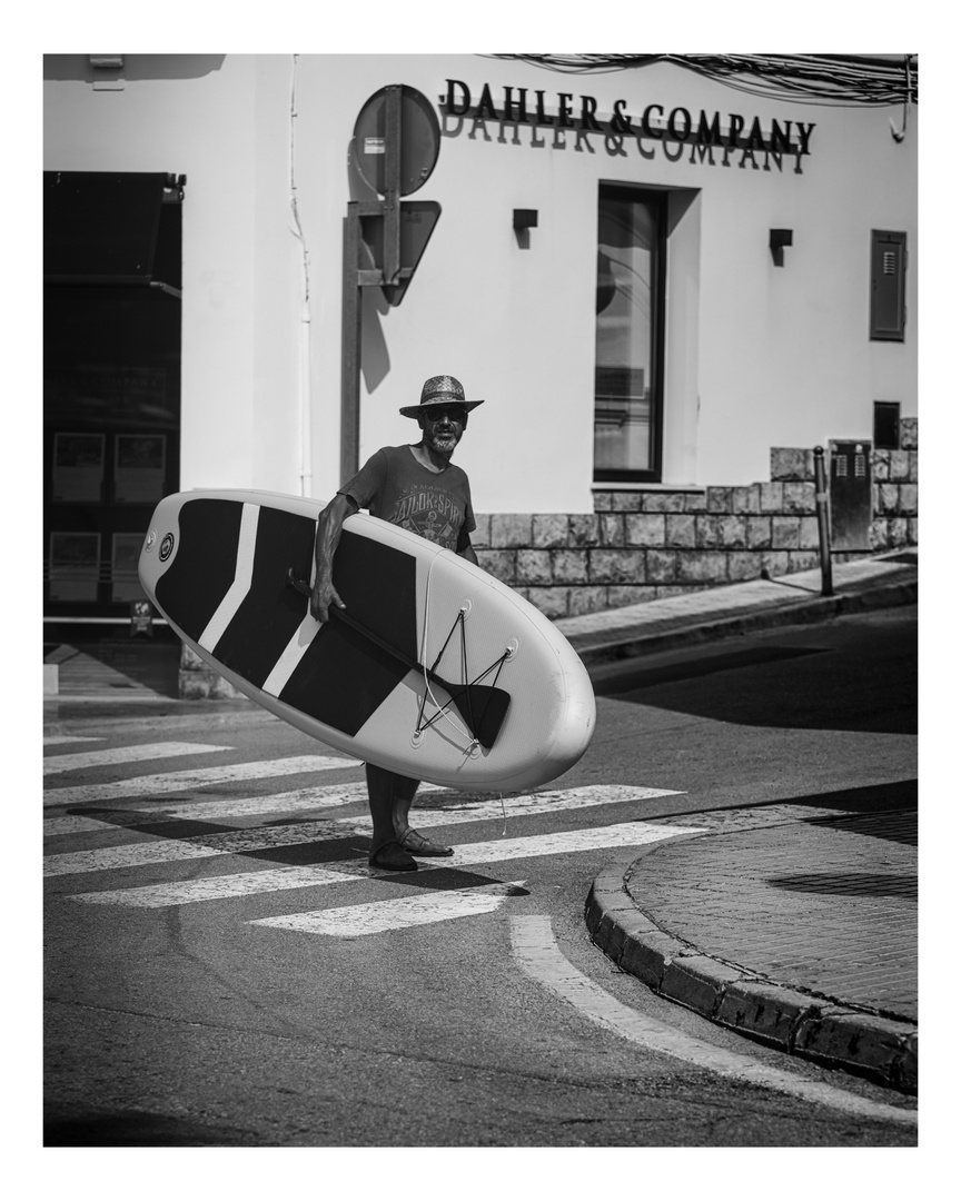 Surfer in Port Andratx