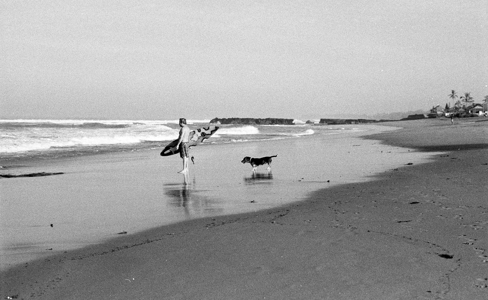 Surfer mit erweitertem Horizont