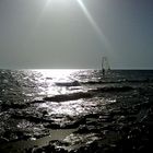 Surfer on the sea