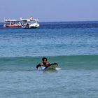 Surfer sur la vague