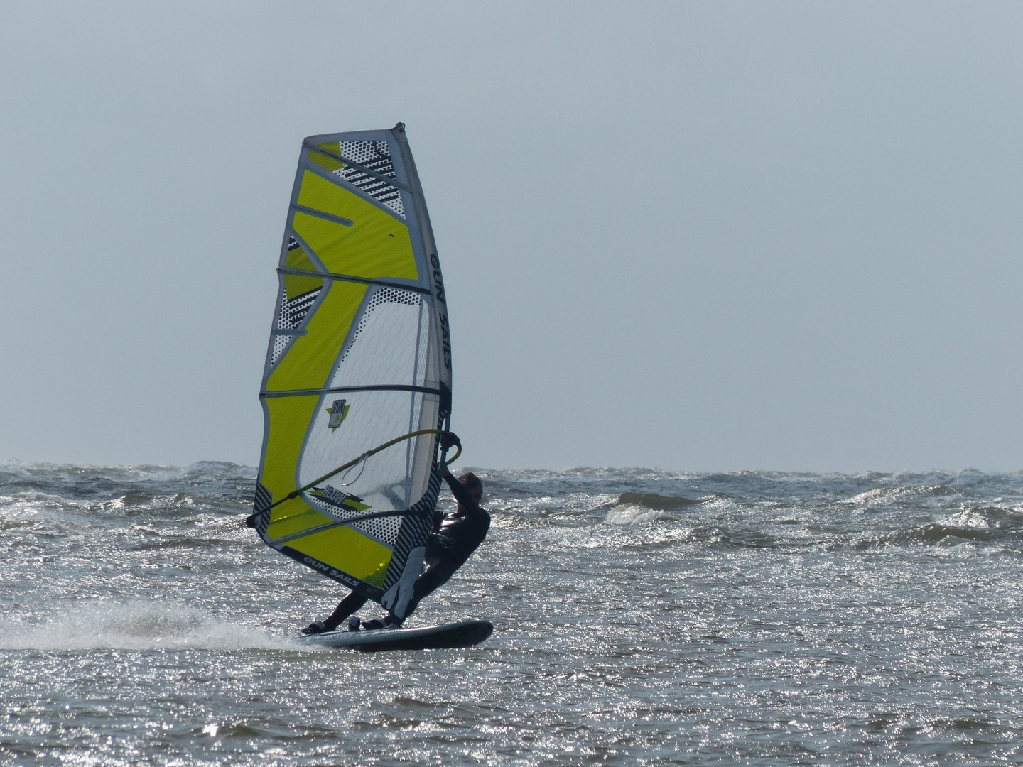 Surfer unter Norderney