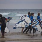 Surfer vor dem Sturm, Zeit zum Aufbruch