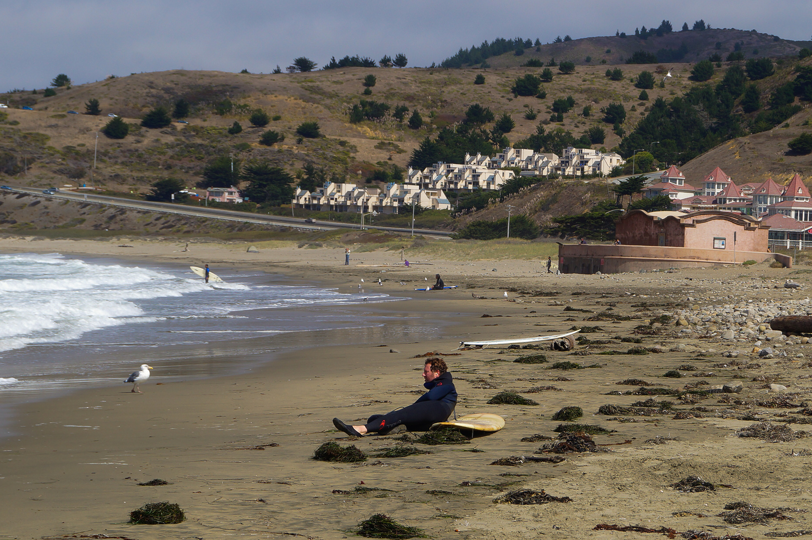 Surfer waiting for the Perfect Wave