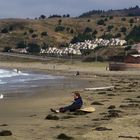 Surfer waiting for the Perfect Wave