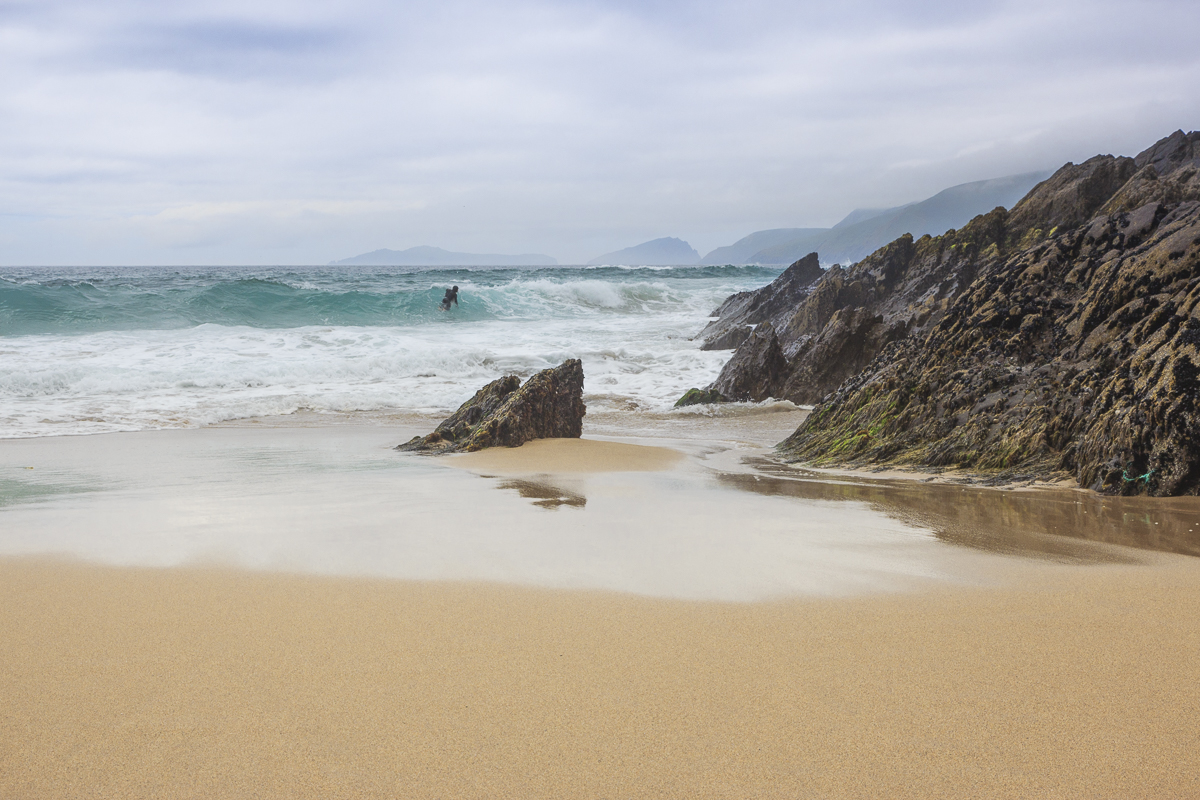 Surferbeach, Dingle Peninsula, Irland