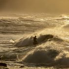 Surfers Fun im Abendlicht