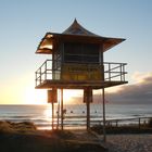 Surfers Watchtower at Miami Beach at Sunrise