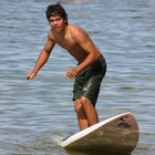 Surfin' at lake chiemsee