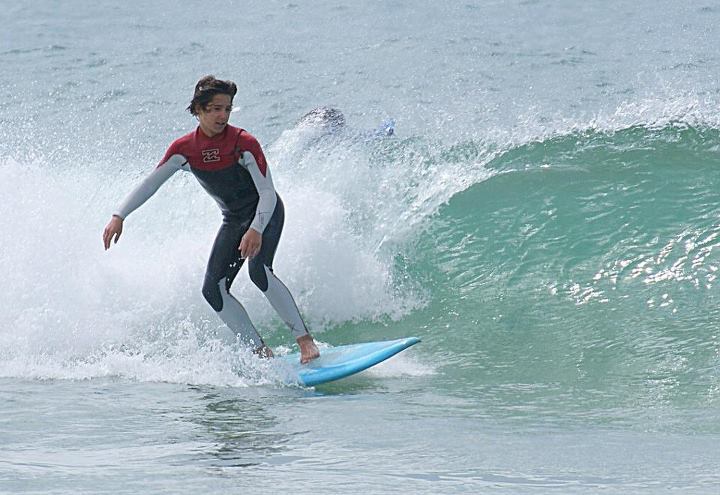 Surfing at Albufeira