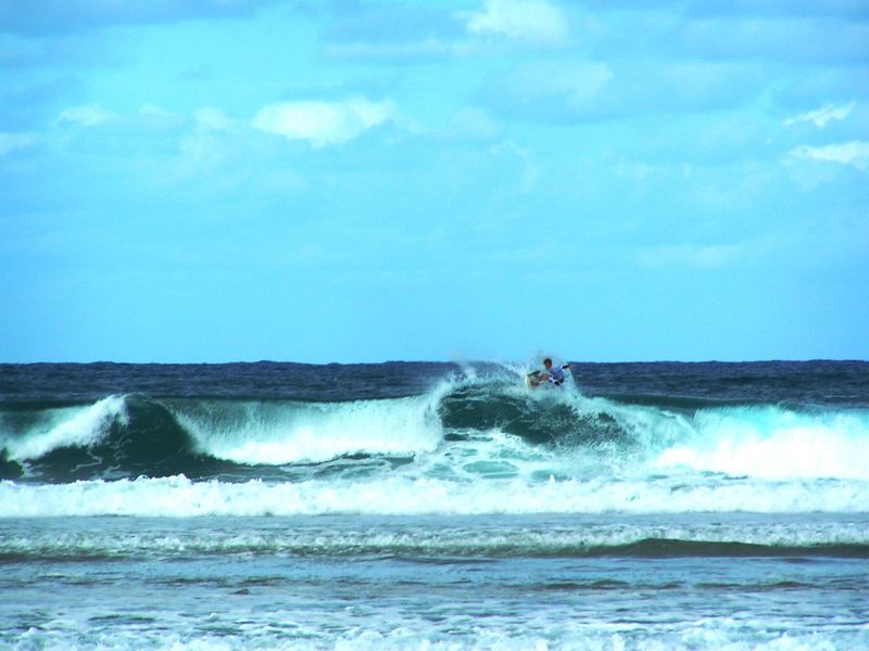 Surfing Byron Bay