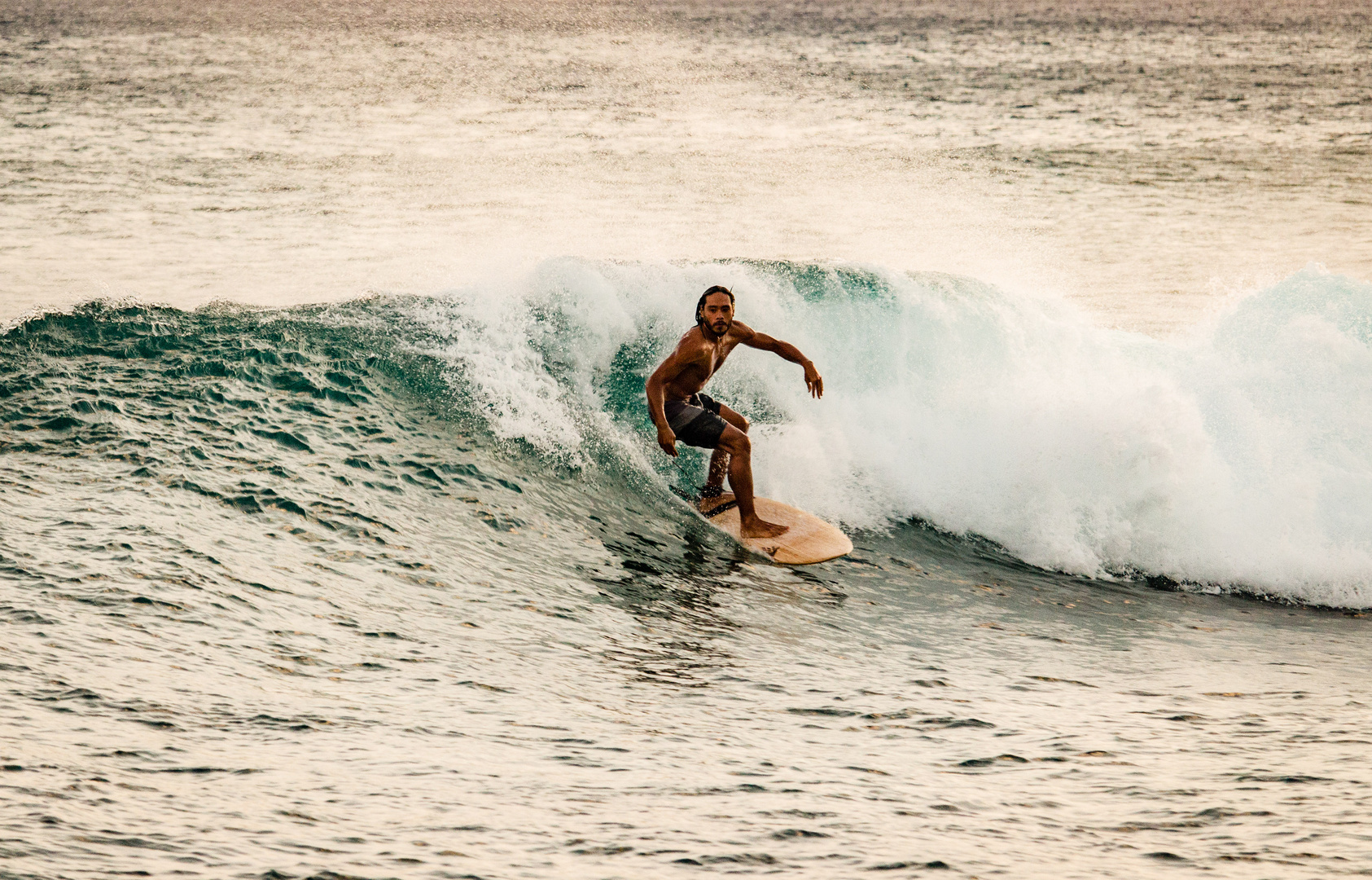 Surfing in Hawaii