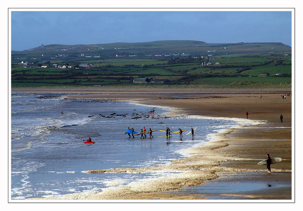 Surfing in Irland