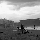 surfing in San Sebastian