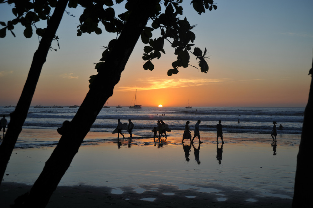 Surfing is finished at the Tamarindo