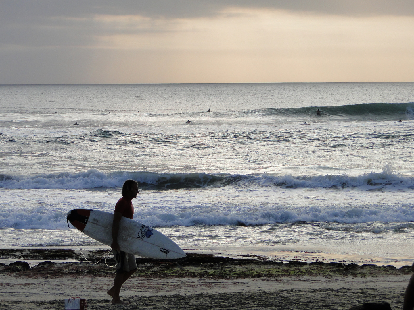 Surfing on Bali