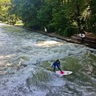 SURFING ON the ISAR river