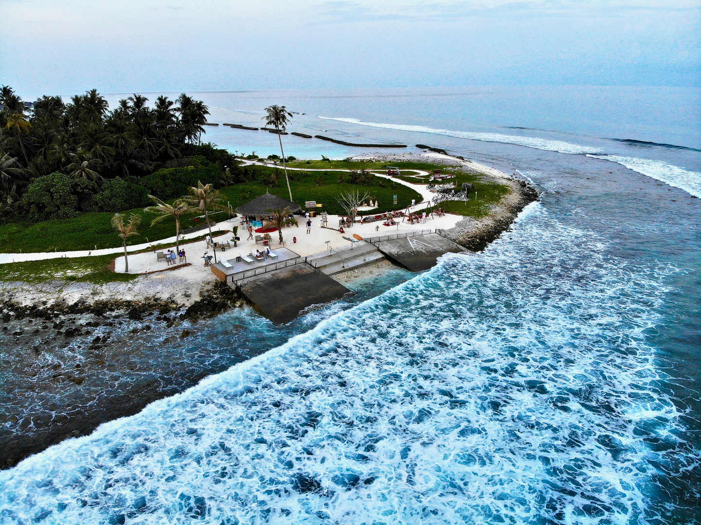 Surfing Spot in the Maldives