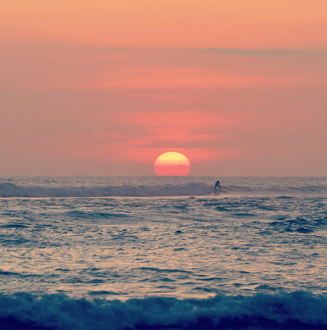 Surfing Sunset 