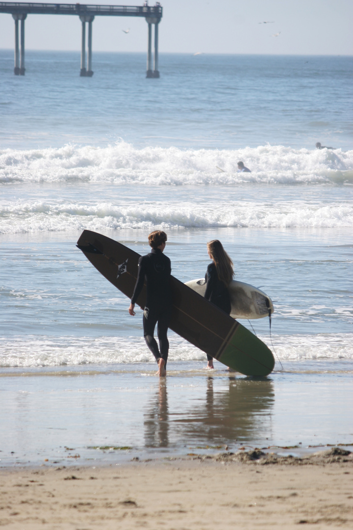 Surfing time